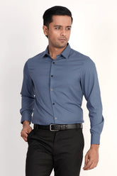 Mens Formal Shirt (Bluish Grey)